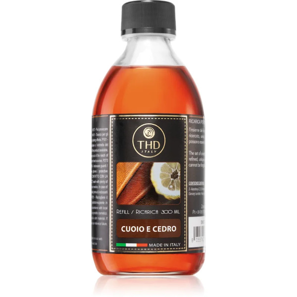  Thd Ricarica Cuoio E Cedro Refill For Aroma Diffusers 300 Ml 