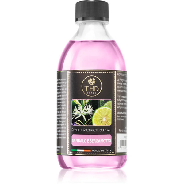  Thd Ricarica Sandalo E Bergamotto Refill For Aroma Diffusers 300 Ml 