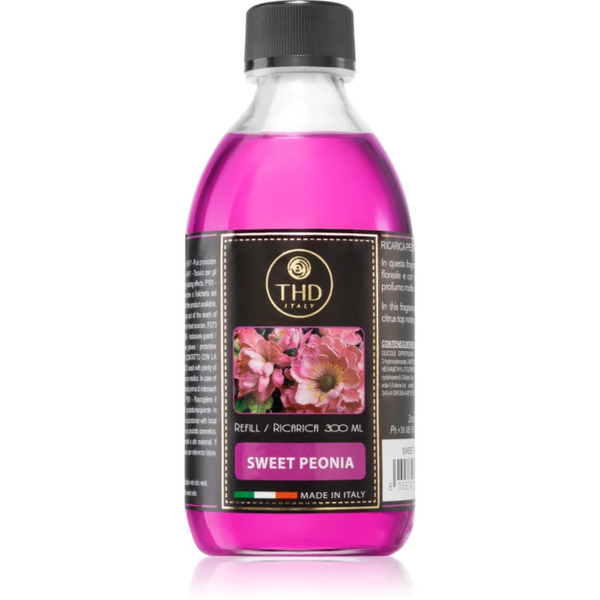  Thd Ricarica Sweet Peonia Refill For Aroma Diffusers 300 Ml 