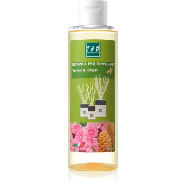  Thd Ricarica Vervein & Ginger Refill For Aroma Diffusers 200 Ml 