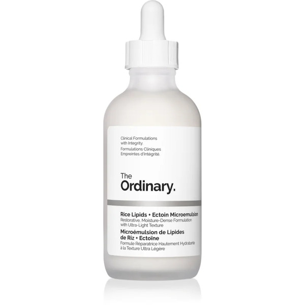  The Ordinary Rice Lipids + Ectoin Microemulsion Light Hydrating Emulsion With Soothing Effect 120 Ml 