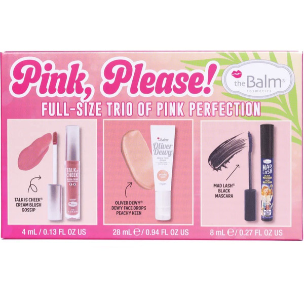  Thebalm Holiday Trio Box Set Gift Set For The Face 