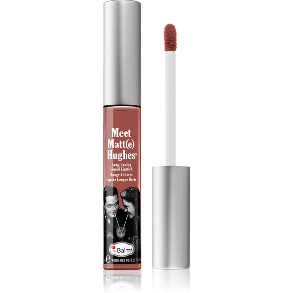  Thebalm Meet Matt(e) Hughes Long Lasting Liquid Lipstick Long-lasting Liquid Lipstick Shade Committed 7.4 Ml 