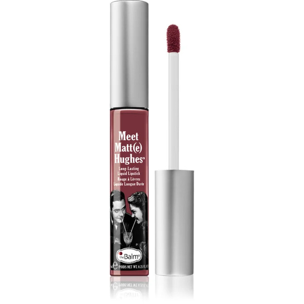  Thebalm Meet Matt(e) Hughes Long Lasting Liquid Lipstick Long-lasting Liquid Lipstick Shade Confident 7.4 Ml 
