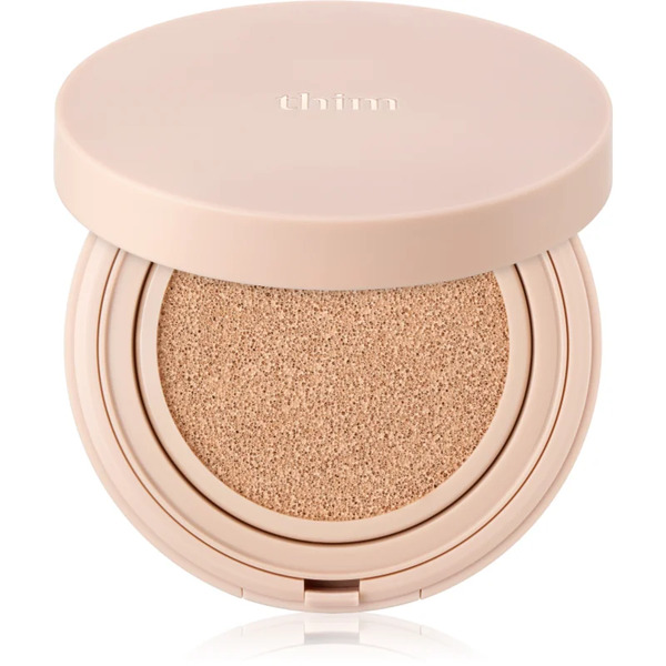  Thim Luminous Skin Cushion Long-lasting Cushion Foundation For Radiance And Hydration Shade 21 Light Beige 15 G 