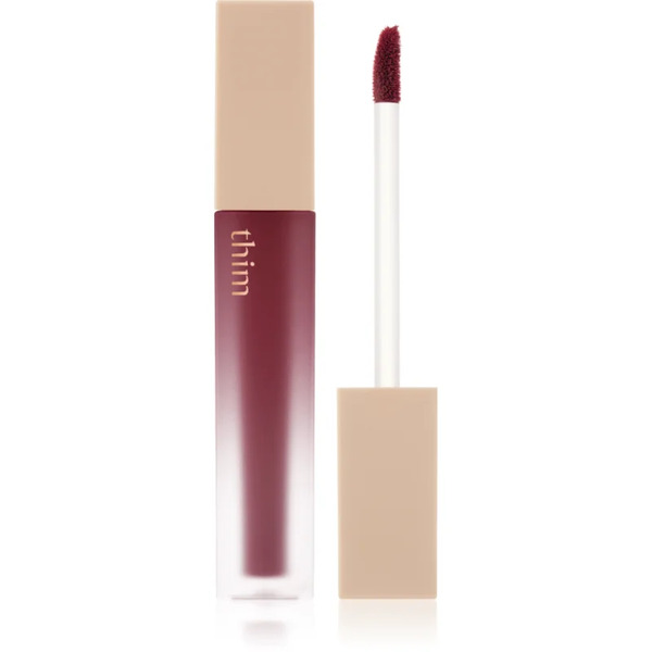  Thim Sheer Matte Liquid Lip Light Liquid Matt Lipstick Shade 05 Deep Berry 4 G 