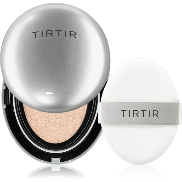  Tirtir Mask Fit Aura Cushion Mini Hydrating Cushion Foundation With A Brightening Effect Shade 21c Cool Ivory 4.5 G 