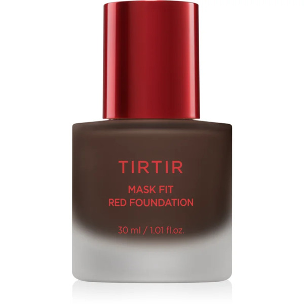  Tirtir Mask Fit Red Foundation Illuminating Liquid Foundation With Moisturising Effect Shade 49n Deep Chestnut 30 Ml 