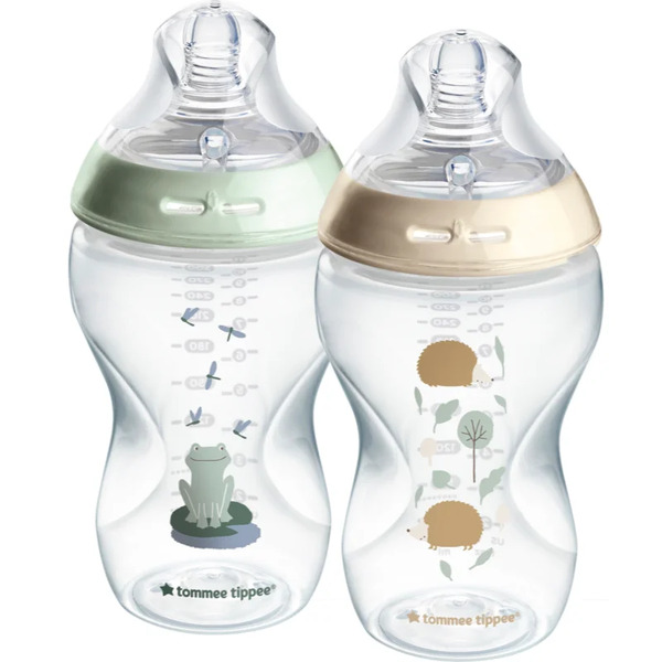  Tommee Tippee Natural Start Anti-colic Self-sterilising Baby Bottle Nature Medium Flow 3 M+ 2x340 Ml 
