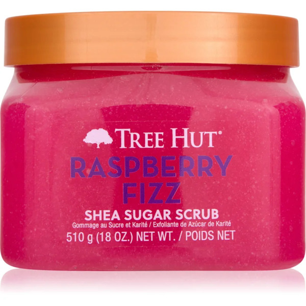  Tree Hut Shea Sugar Scrub Raspberry Fizz Sugar Scrub With Shea Butter 510 G 