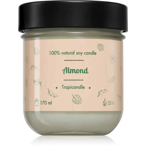  Tropicandle Almond Scented Candle 170 Ml 