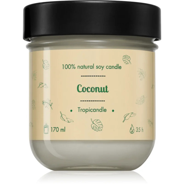  Tropicandle Coconut Scented Candle 170 Ml 