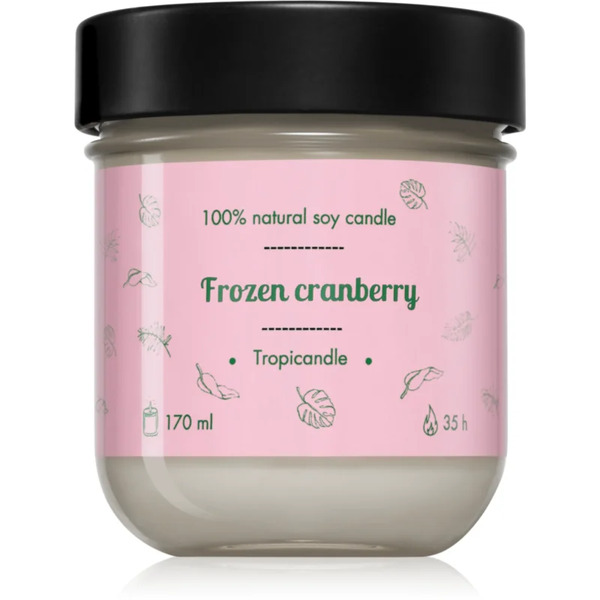  Tropicandle Frozen Cranberry Scented Candle 170 Ml 