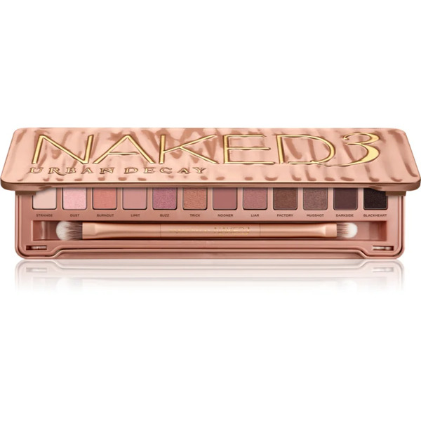  Urban Decay Naked3 Eyeshadow Palette With Brush 12x1,3 G 