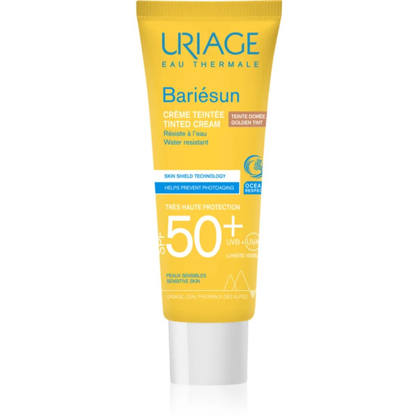  Uriage Bariésun Tinted Cream Spf 50+ Protective Tinted Cream For The Face Spf 50+ Shade Golden Tint 50 Ml 