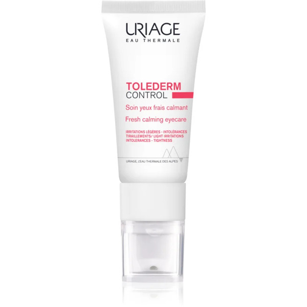  Uriage Toléderm Control Fresh Soothing Eyecare Moisturising And Soothing Cream For The Eye Area 15 Ml 