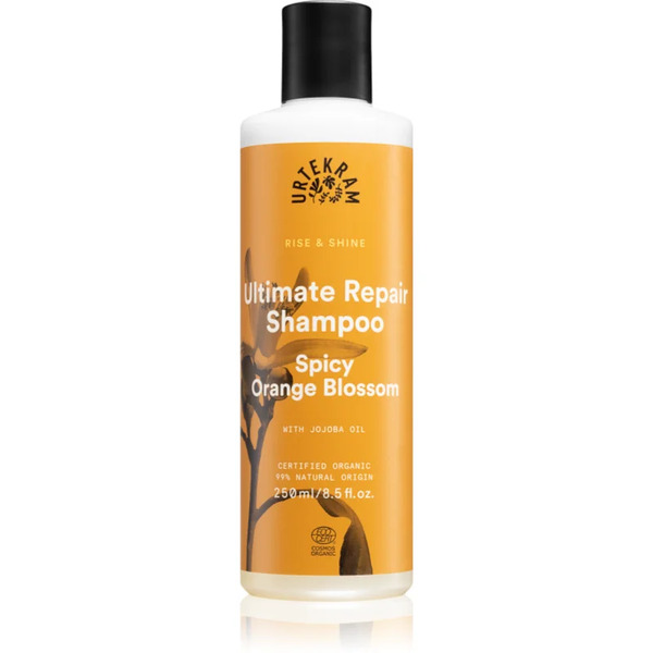  Urtekram Spicy Orange Blossom Shampoo For Dry And Damaged Hair 250 Ml 