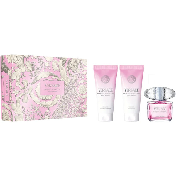  Versace Bright Crystal Gift Set For Women 