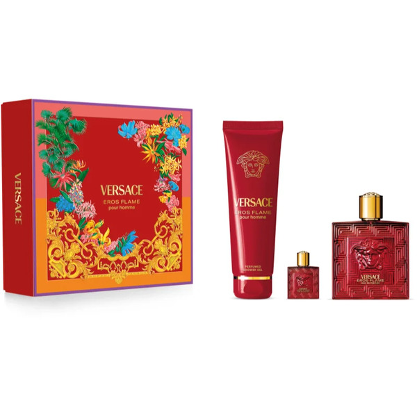  Versace Eros Flame Gift Set For Men 
