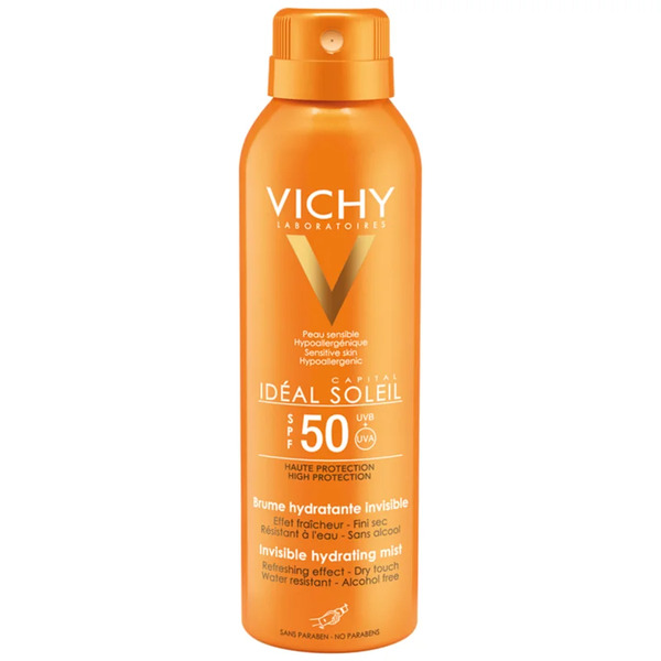  Vichy Capital Soleil Invisible Hydrating Spray Spf 50 200 Ml 