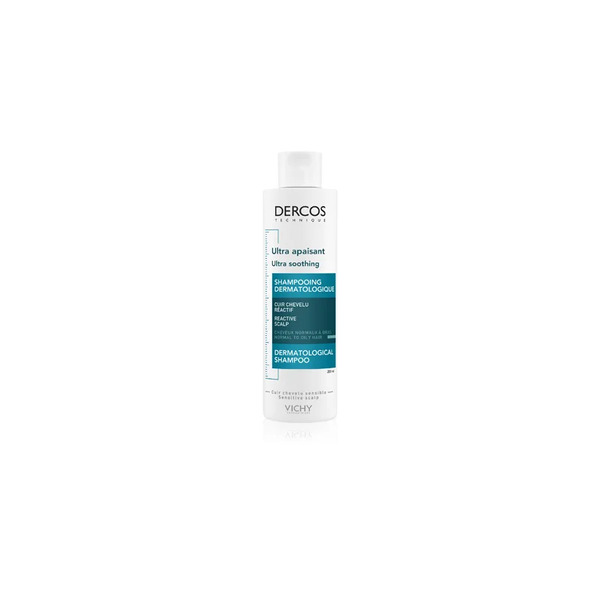  Vichy Dercos Ultra Soothing Ultra-soothing Shampoo For Normal To Oily Hair And Sensitive Scalp 200 Ml 