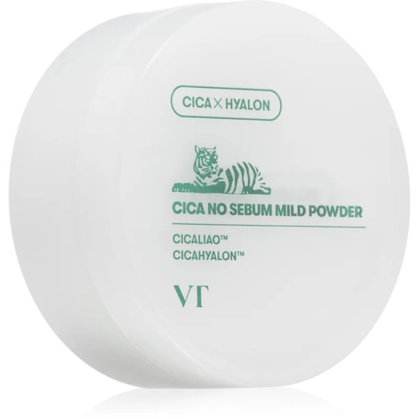  Vt Cosmetics Cica No-sebum Mild Powder Mattifying Fixing Powder With Moisturising Effect 5 G 