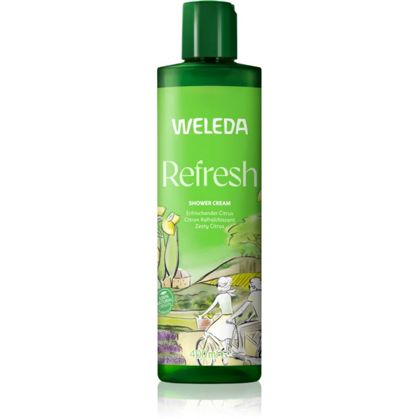  Weleda Refresh Shower Cream With A Refreshing Effect Citrus 400 Ml 