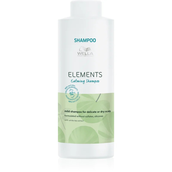  Wella Professionals Elements Calming Soothing Shampoo For Sensitive Scalp 1000 Ml 