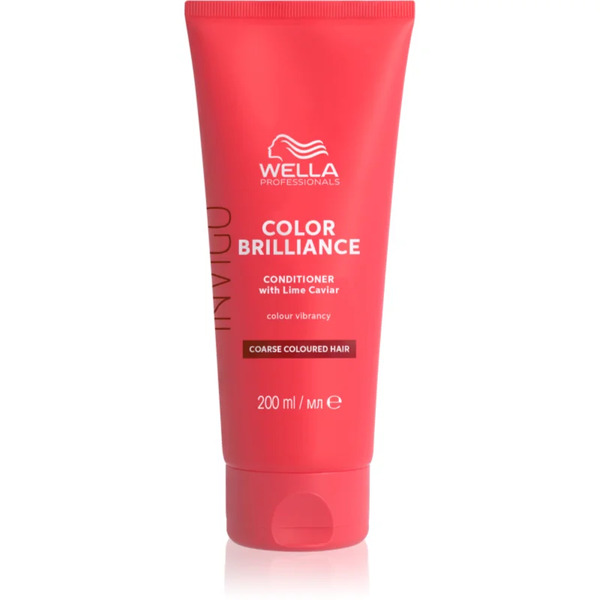  Wella Professionals Invigo Color Brilliance Conditioner For Thick, Coarse Or Curly Hair For Colour-treated Hair 200 Ml 