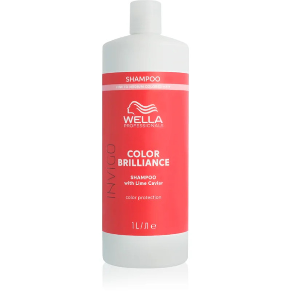  Wella Professionals Invigo Color Brilliance Shampoo For Normal To Fine Hair For Colour Protection 1000 Ml 