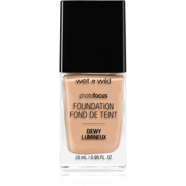 Wet N Wild Photofocus Lightweight Tinted Moisturiser With A Brightening Effect Shade Classic Beige 28 Ml 