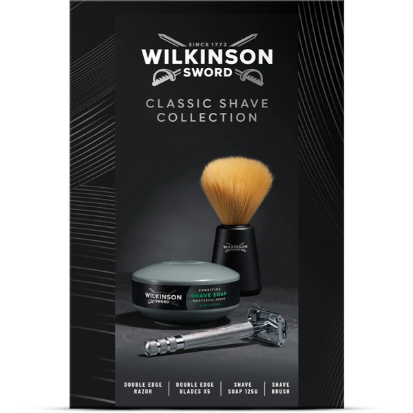  Wilkinson Sword Classic Shave Collection Gift Set For Shaving 