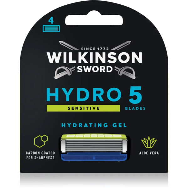  Wilkinson Sword Hydro5 Sensitive Replacement Blades 4 Pc 