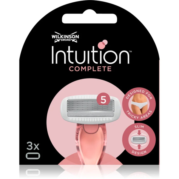  Wilkinson Sword Intuition Complete Replacement Blades 3 Pc 