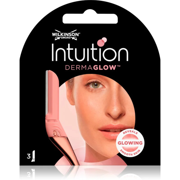  Wilkinson Sword Intuition Dermaglow Replacement Head 3 Pc 