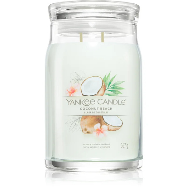  Yankee Candle Coconut Beach Scented Candle Signature 567 G 