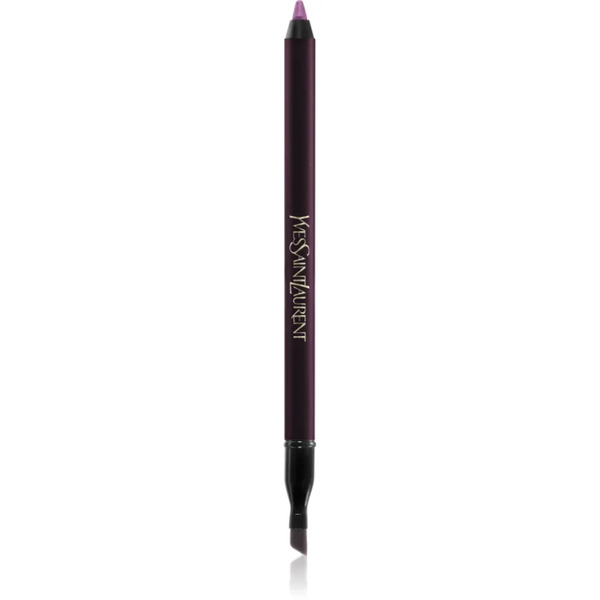  Yves Saint Laurent Lines Liberated Eyeliner Long-lasting Eye Pencil For Women 14 Magnetic Purple 1.2 G 