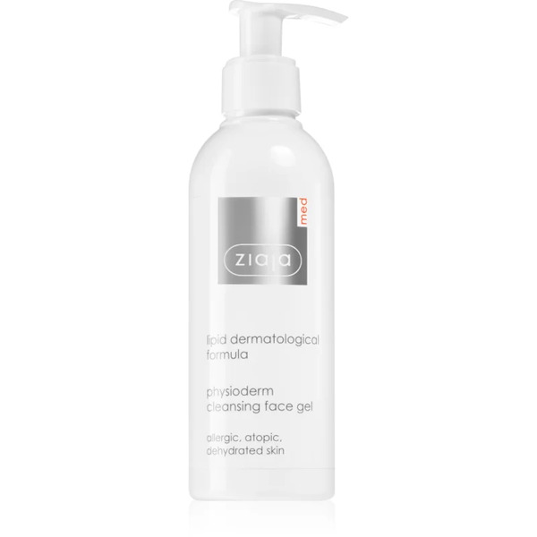 Ziaja Med Lipid Dermatological Formula Physiological Cleansing Gel For Atopic And Allergic Skin 200 Ml 