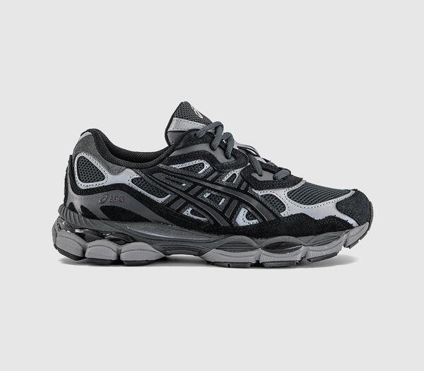  Asics Gel Nyc Trainers Graphite Grey Black, 4 