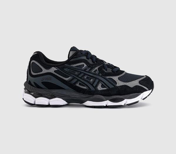  Asics Womens Gel Nyc Trainers Graphite Grey, 4 