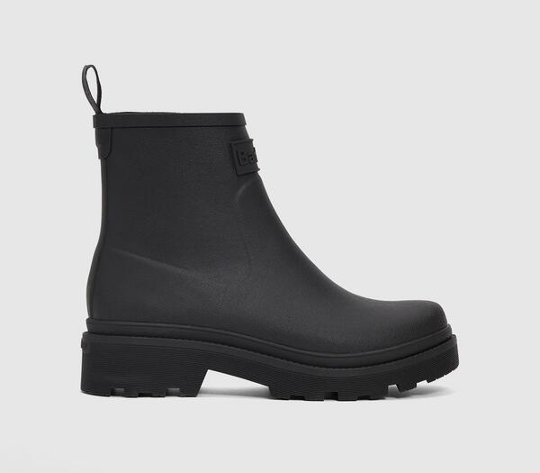 Barbour Womens Layla Ankle Welly Boots Black, 5 