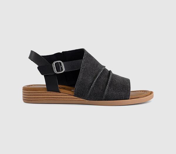  Blowfish Womens Aspire Sandals Black, 3 
