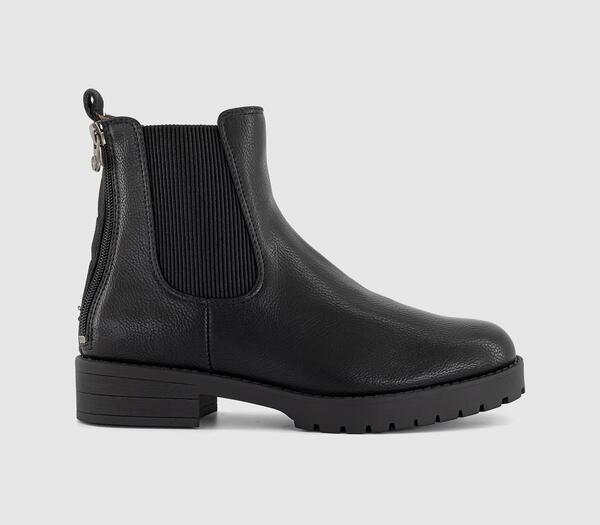  Blowfish Womens Dover Chelsea Boots Black, 4 
