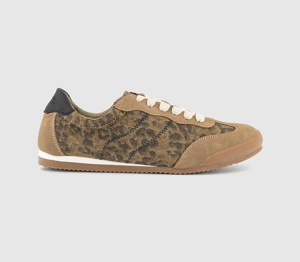  Blowfish Womens Lana Trainers Leopard Multi, 4 