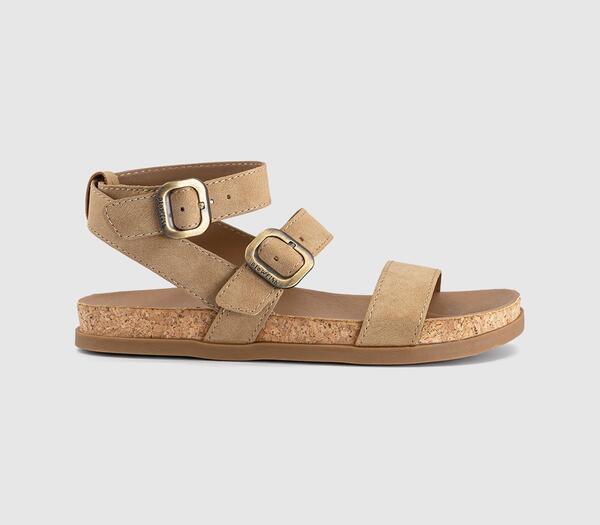  Blowfish Womens Lawson Sandals Sand Natural, 3 