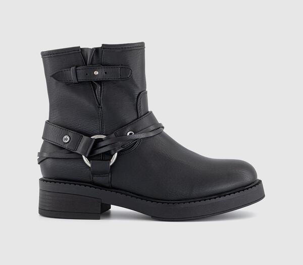  Blowfish Womens Vista Ankle Boots Black, 3 