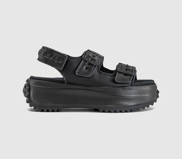  Converse Womens Run Star Sandals Black, 3 