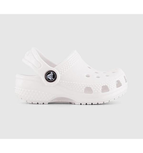  Crocs Kids Littles Clogs White, 2/3 Crib 