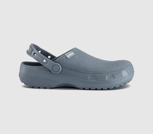  Crocs Mens Classic Crafted Clogs Concrete Grey, 6 