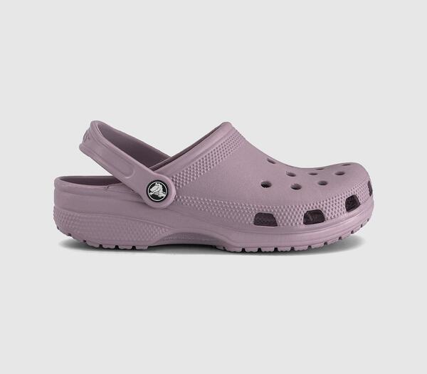 Crocs Womens Classic Clogs Dusty Lilac Purple, 4 